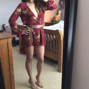 LUCY IN THE SKY Flower dress